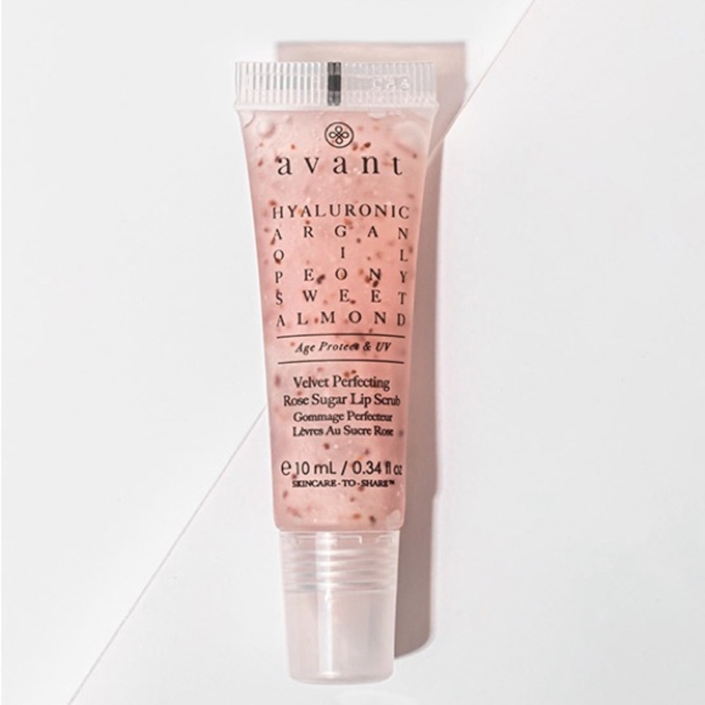 AVANT Skincare Velvet Perfecting Rose Sugar Lip Scrub | NEW
